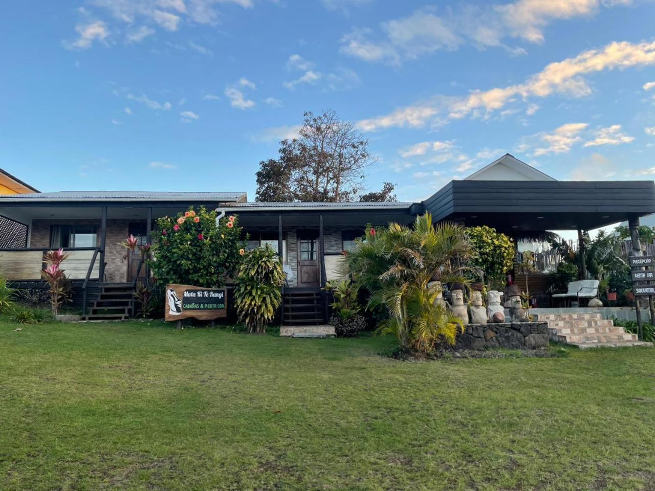 Ferienwohnung Mata Ki Te Rangi Rapa Nui Hanga Roa Exterior foto